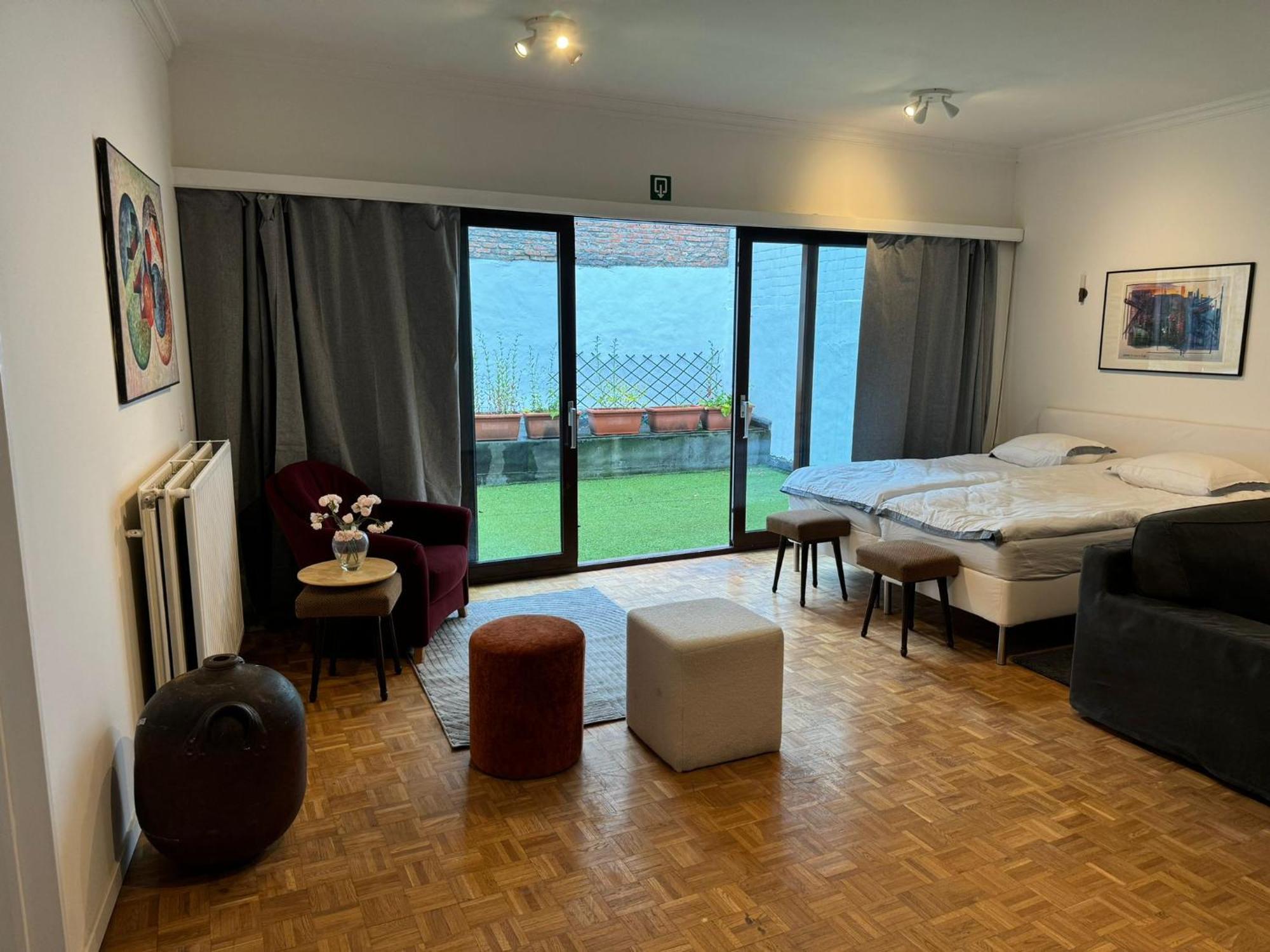 Garden Loft In City Center Meir 1Fl Antwerp Luaran gambar